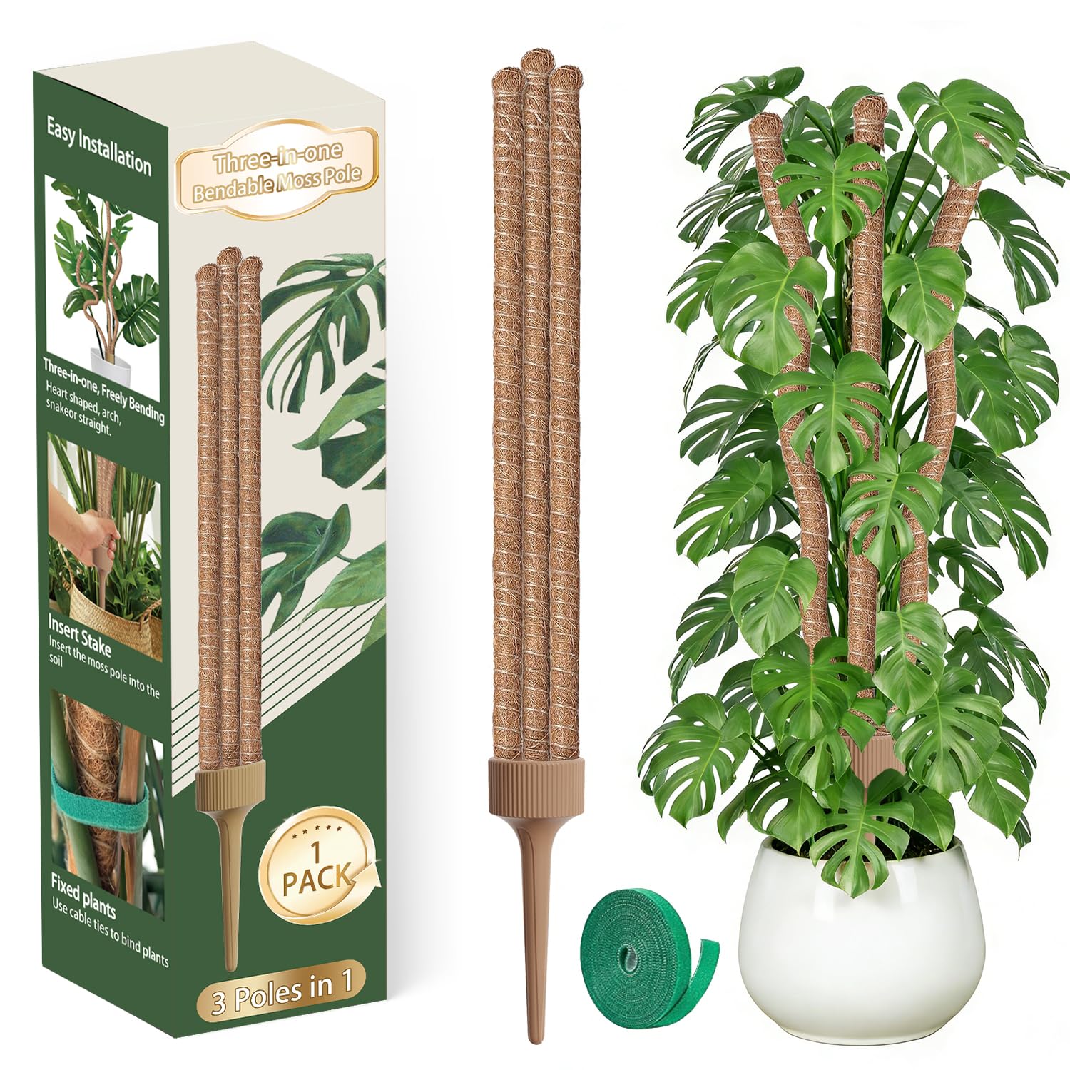 LECAMEBOR 3-in-1 Integrated Pole