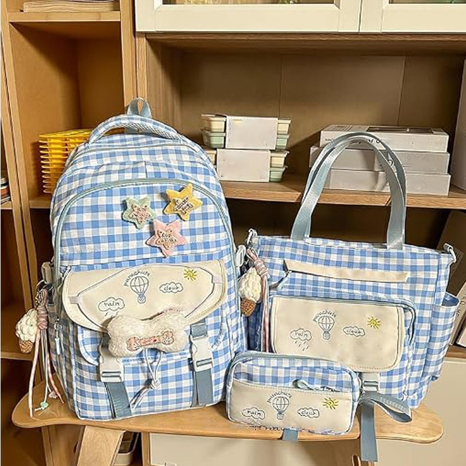 Mochila Escolar Linda Impermeable Ligera Espaciosa Ajustable