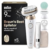 Braun Silk-Épil 9 Flex Epilatore Elettrico Donna, Accessori