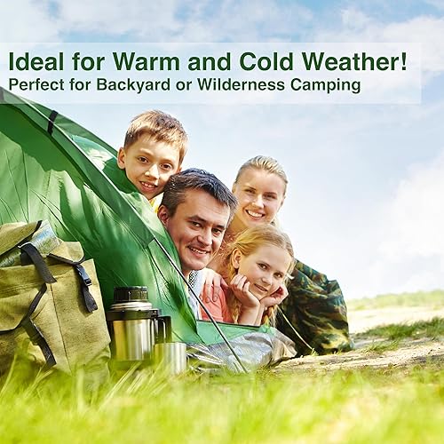 Miniatura 5 de Paquete de 10 tiendas de campaña a granel para 2 personas sin hogar, exploradores, camping, mochileros, impermeables, ligeras, fáciles de instalar