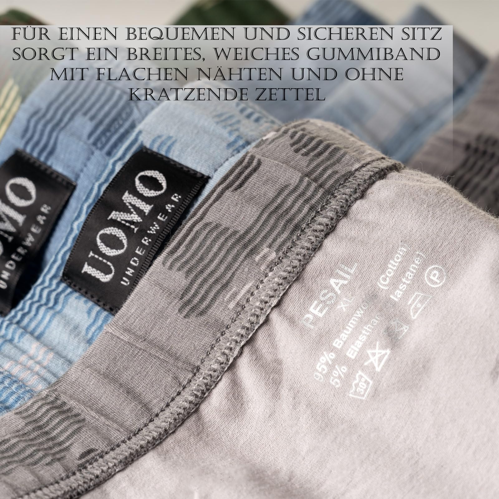Męskie majtki, 10 sztuk, z bawełny, M-10XL, wygodne majtki, bez drapiących karteczek