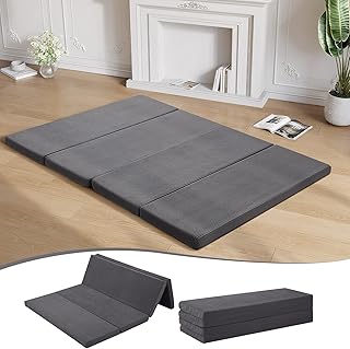 MeMoreCool Folding Foam Futon Mattress Queen