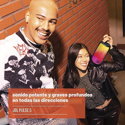 Miniatura 6 de JBL Pulse 5 Altavoz Bluetooth portátil con espectáculo de luz deslumbrante, color negro (renovado)