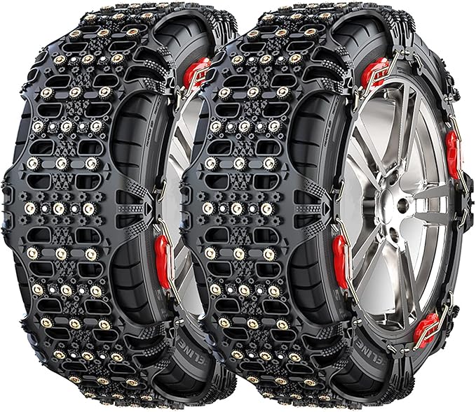 Amazon.co.jp MALLAMA NonMetallic Tire Chains, Genuine, Easy