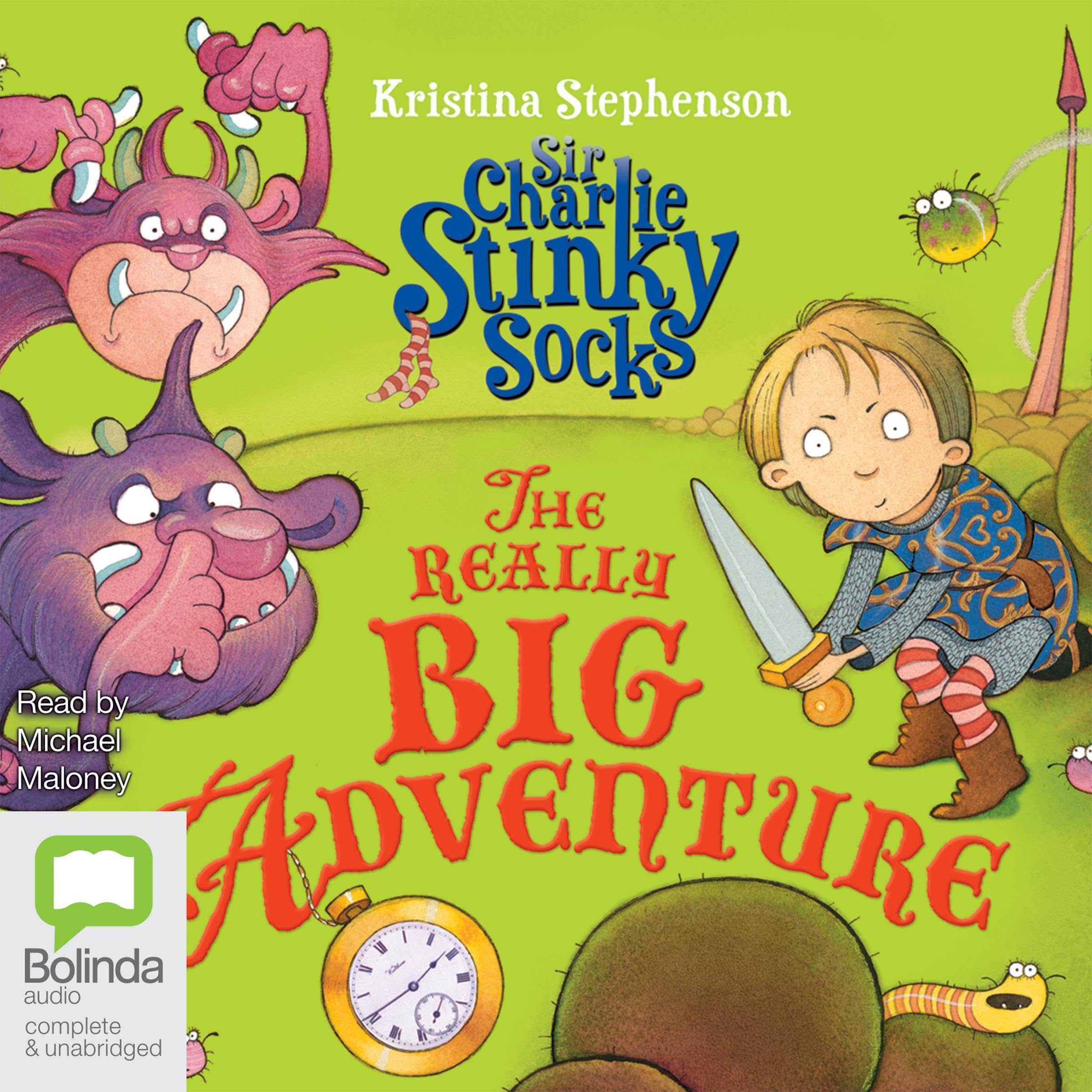 Cover art for Sir Charlie Stinky Socks and the Really Big Adventure