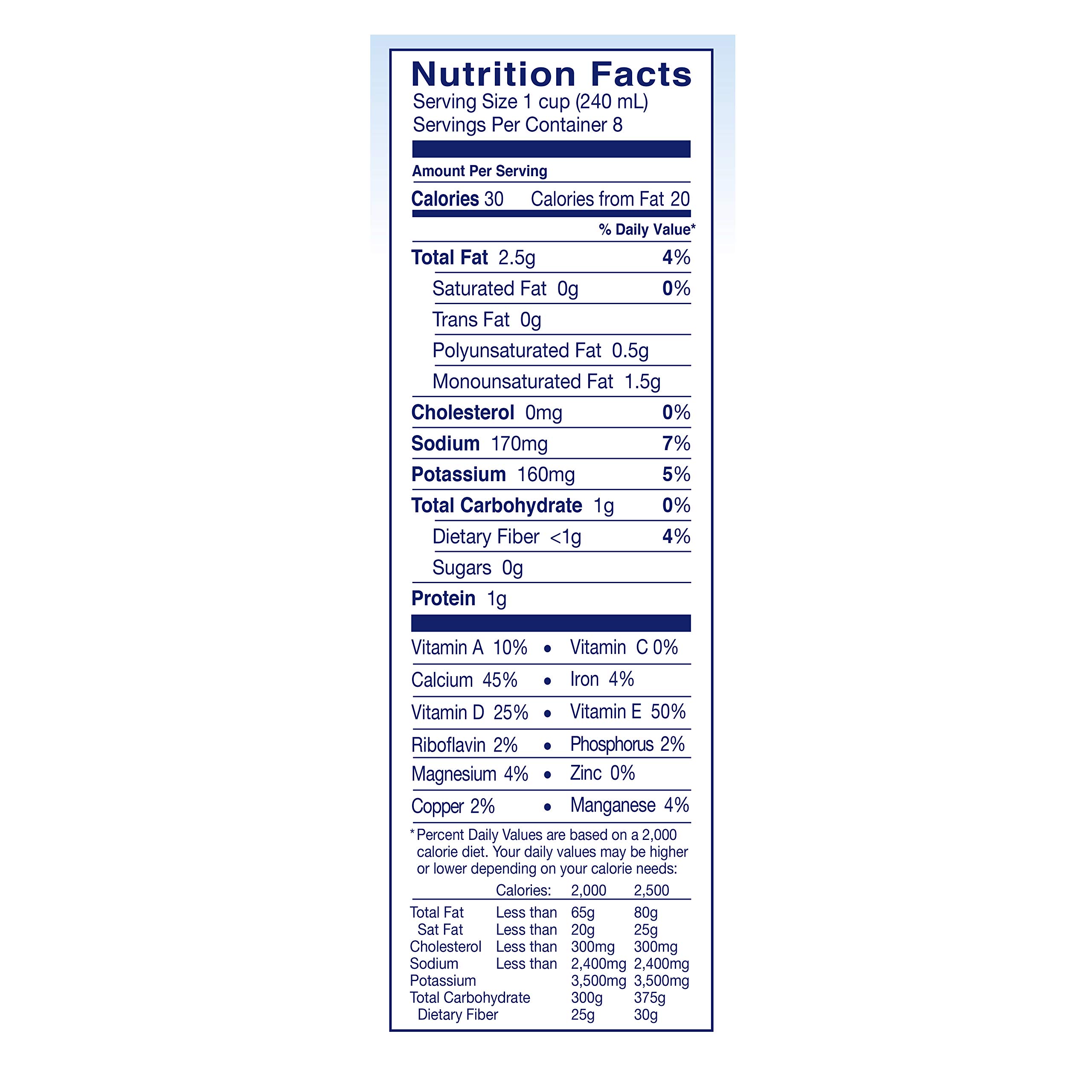 Almond Breeze Blue Diamond, Almond milk, Original, 64 Fl Oz