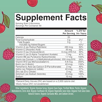 MaryRuth Organics Prenatal Postnatal Multivitamin Gummies (Strawberry) & Women's (Cherry & Raspberry) | USDA Organic | Vitamins for Breastfeeding, Beauty, Immunity | Vegan, No Gelatin