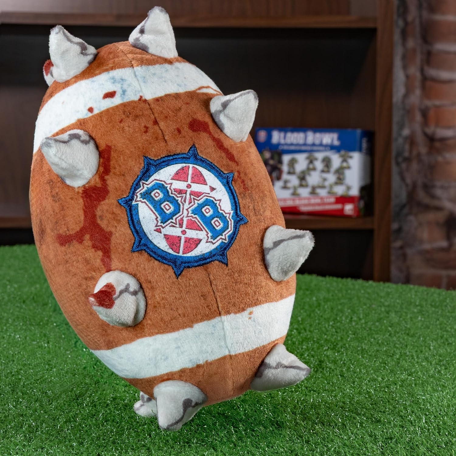 TOMY Warhammer Blood Bowl Ball Plush - Officially Licensed Soft Collectible Plush - Squishy Gamer Decor & Display Piece - 7 Inch - Ages 12+