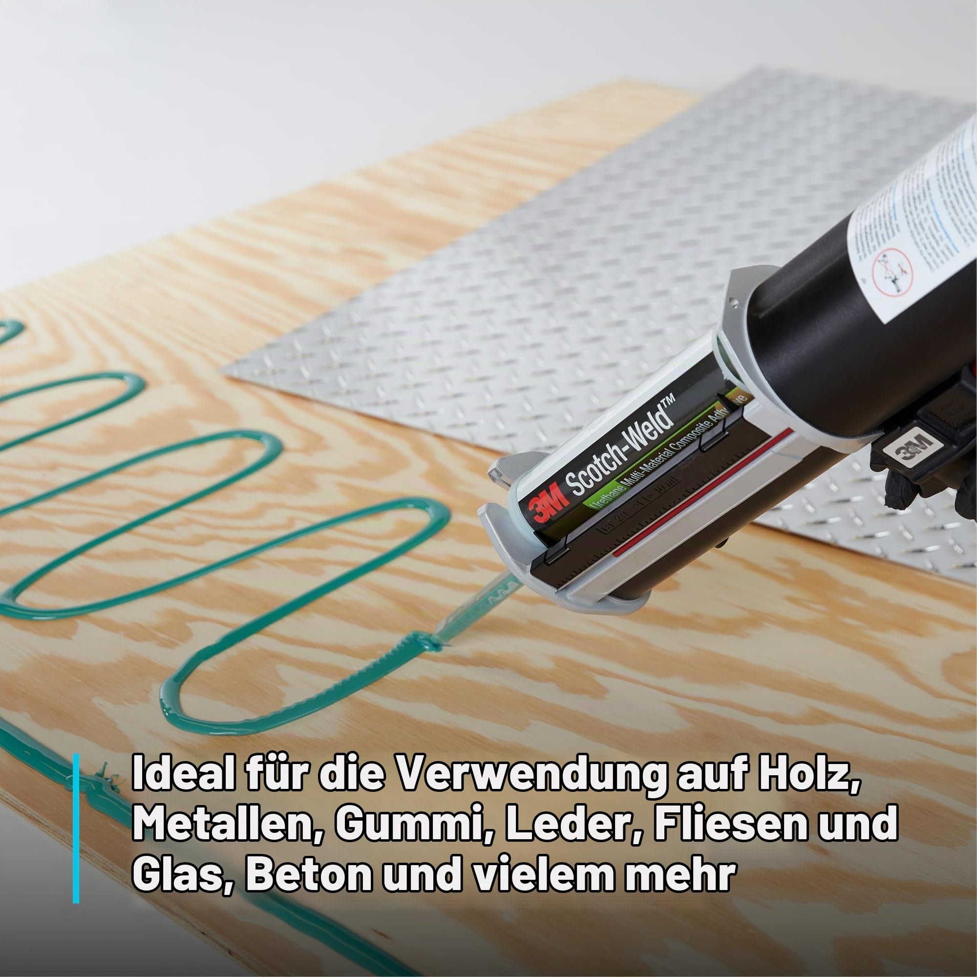 3M™ Scotch-Weld™ 2-Komponenten-Konstruktionsklebstoff auf Polyurethanbasis für das EPX System DP 6310 NS, Grün, 48,5 ml
