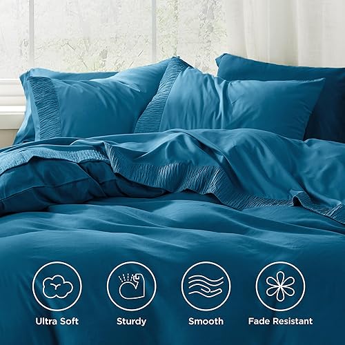 Miniatura 3 de Bedsure - Juego de sábanas de microfibra suave para niños, para cama individual, de 1800 hilos, incluye sábana bajera, 3 piezas, tamaño individual,