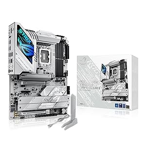 ASUS ROG STRIX Z890-A GAMING WIFI Z890 LGA 1851 ATX motherboard, Intel Core Ultra Series 2 Ready, Advanced AI PC-ready, 16+2+1+2 stages, DDR5, WiFi 7, 2.5G, 5x M.2, Thunderbolt 4, USB Type-C, AI OC