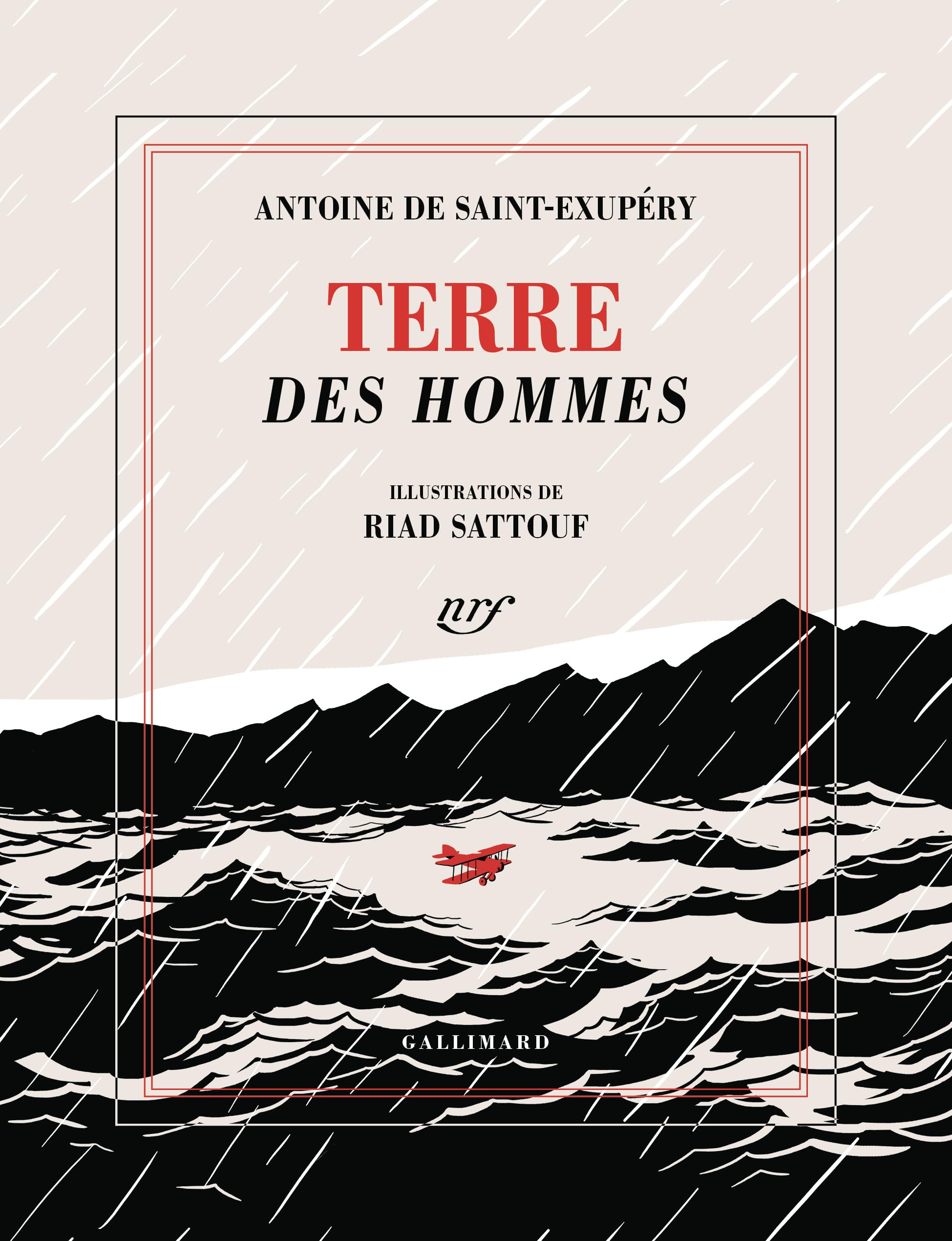 Terre des hommes: Édition illustrée (Nrf)