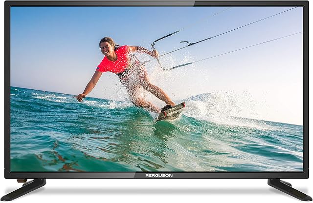 Ferguson F2420RTS 24 inch Smart HD Ready LED TV with streaming apps Netflix, Prime Video, Disney+, BBC iPlayer, ITV Hub, etc, Made in the UK