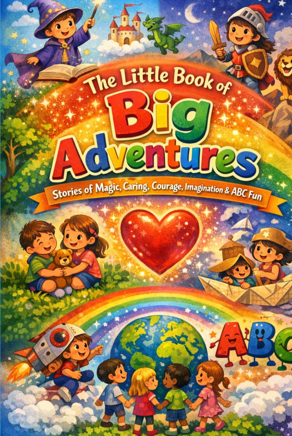The Little Book Of Big Adventures: Stories of Magic, Caring, Courage, Imagination & ABC Fun