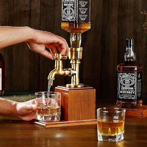 Miniatura 5 de Dispensador de bebidas Vida Brillante para fiestas, accesorios de bar, regalos para amantes del vino, decoración de cueva de whisky para marido y