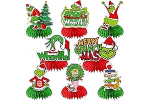 Grinch Picks: Express the Spirit of Whoville with Delightful Table Centerpieces