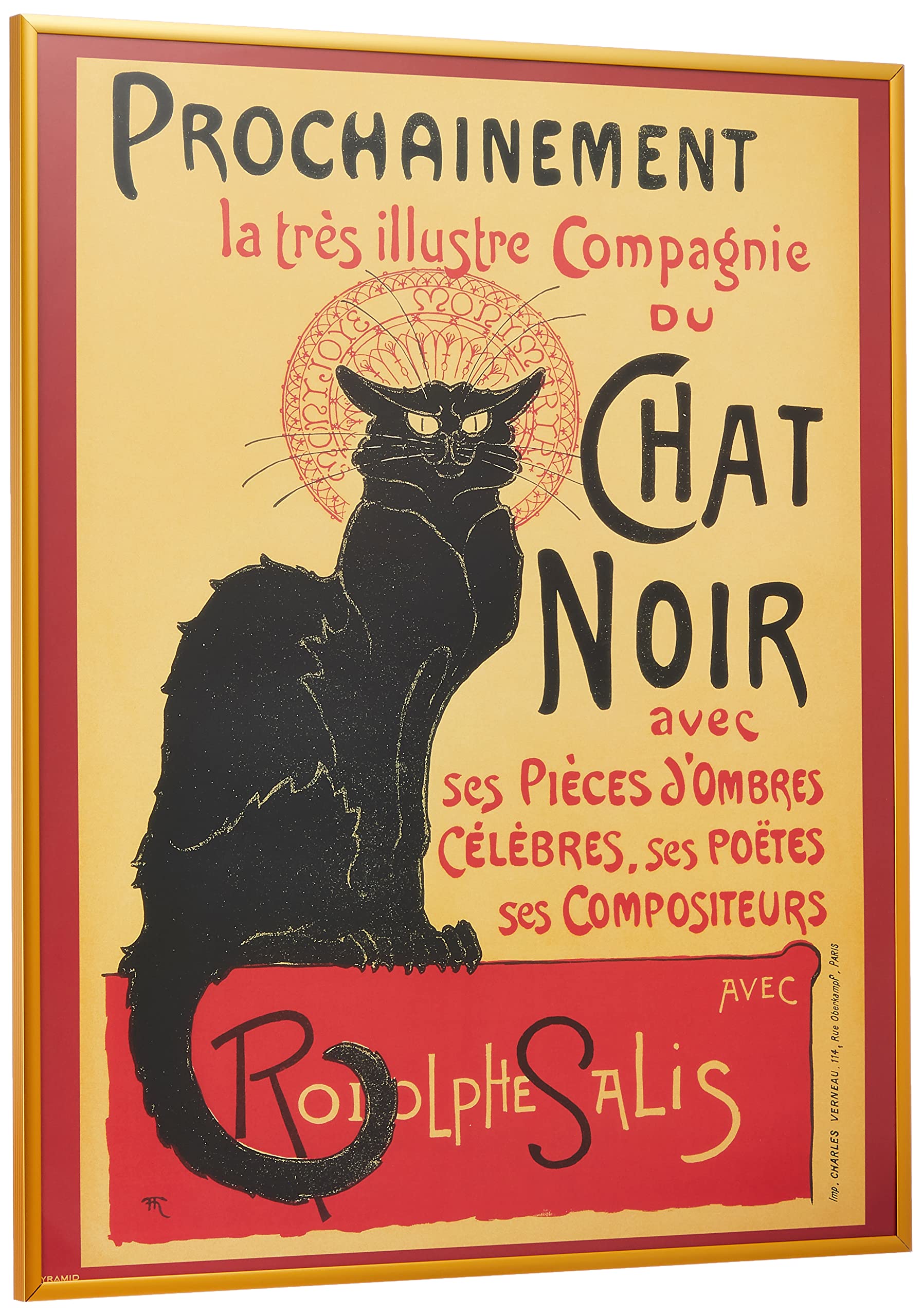 Amazon.co.jp: トライエックス ポスター シャノワール+アルミフレーム