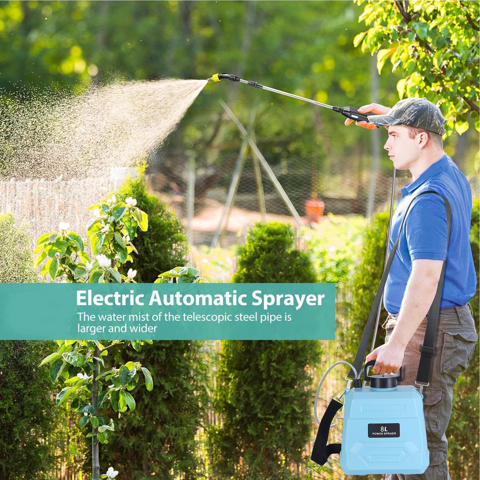 Opryskiwacz elektryczny, opryskiwacz akumulatorowy Opryskiwacz elektryczny