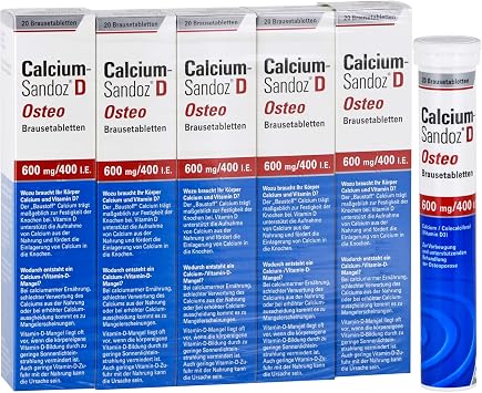 CALCIUM SANDOZ D Osteo Brausetabletten 100 St