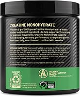 Vista 11 de Optimum Nutrition Monohidrato de creatina micronizada en polvo, sin sabor, 60 porciones, 10.58 oz (el embalaje puede variar)