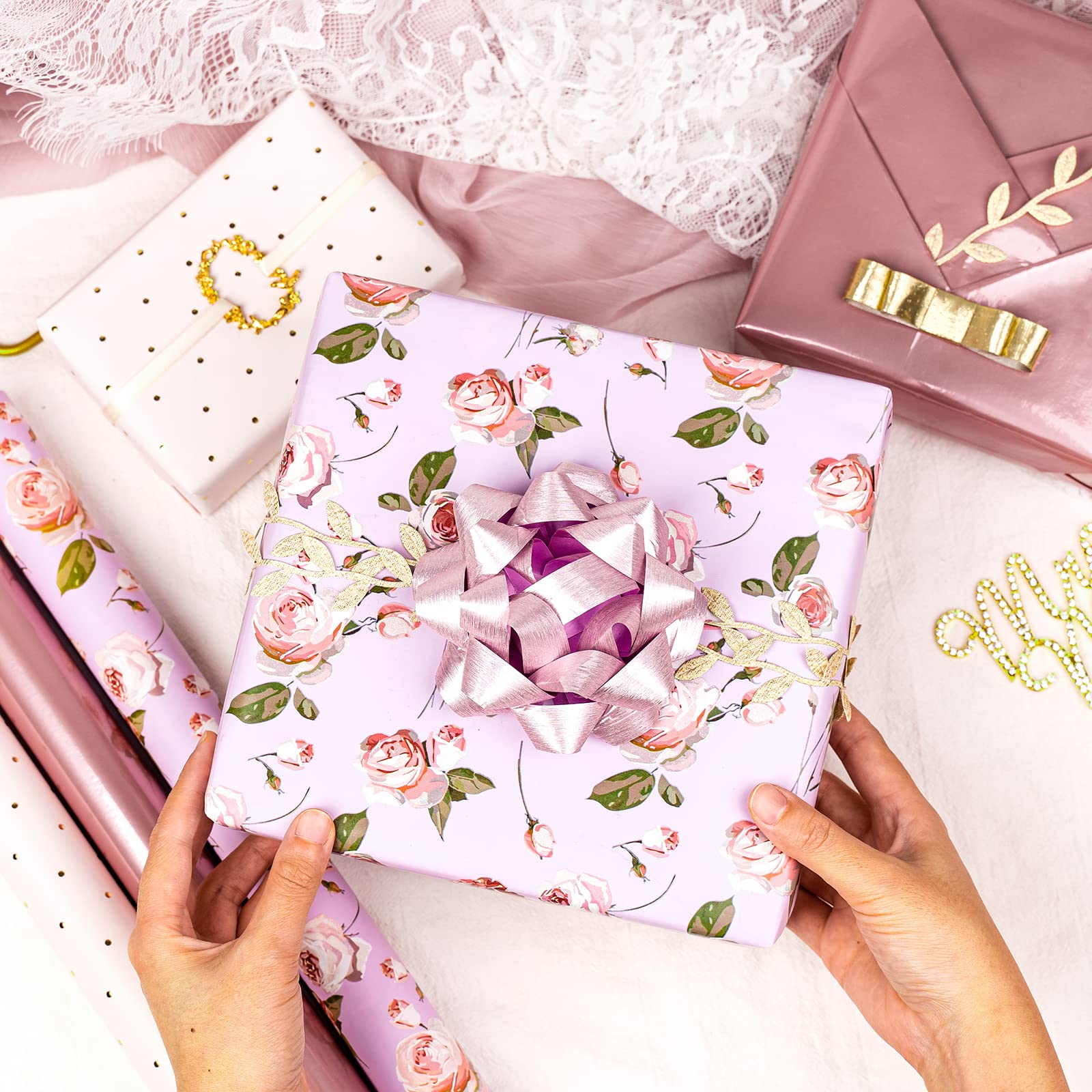 RUSPEPA Rouleau De Papier Kraft Blanc - 38,1 Cm X 30 M - Papier Recyclé