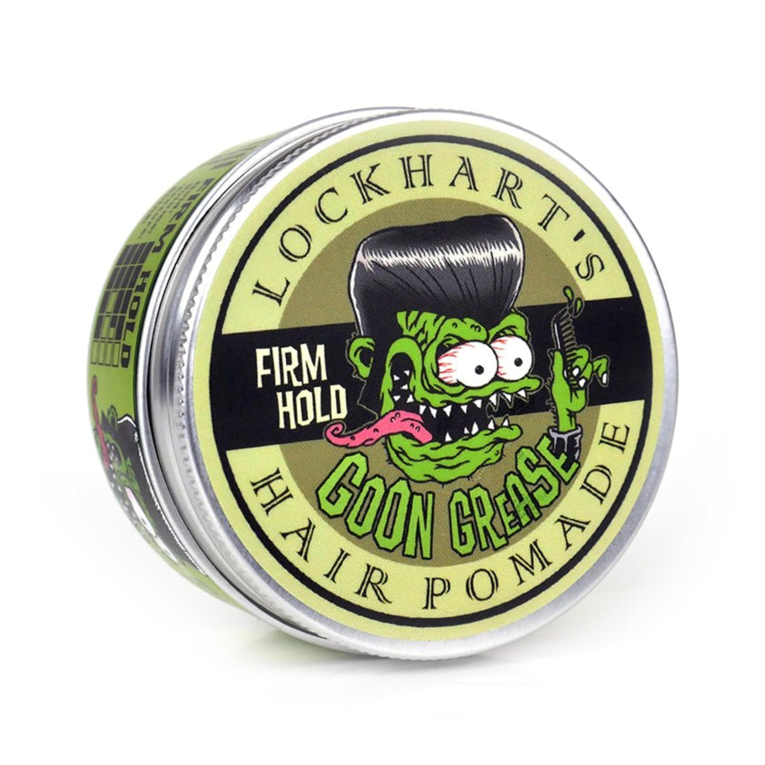 Lockhart’s Goon Grease – The Legendary Original Oil-Based Pomade for Men – Barber-Grade Hold, Brilliant Shine – Handcrafted, Moisture-Locking Formula with Avocado Oil and Lanolin – (3.4 oz)