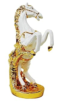 Amazon.co.jp: 立ち馬M 馬 跳ね馬 開運 招福 縁起物 風水金運