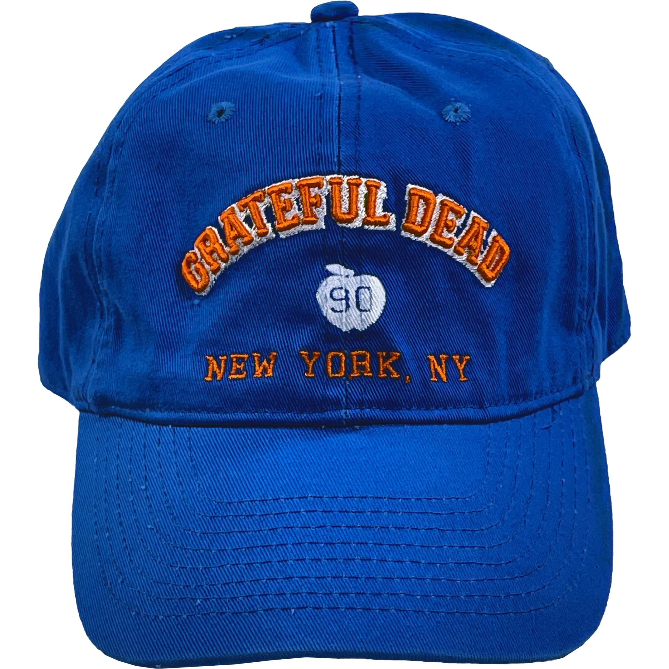 Grateful Dead New York '90-Berretto Cappellino da Baseball, Blu Reale, Taglia Unica Uomo