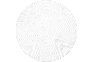 12" Round Clear Plastic Stitching Canvas by Cousin DIY