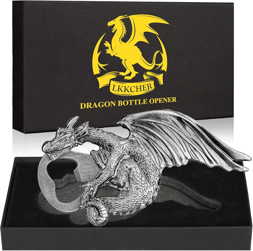 Drakformad flasköppnare
