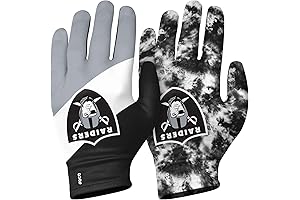 FOCO Las Vegas Raiders Vikings Gloves: Elevate Your Grip