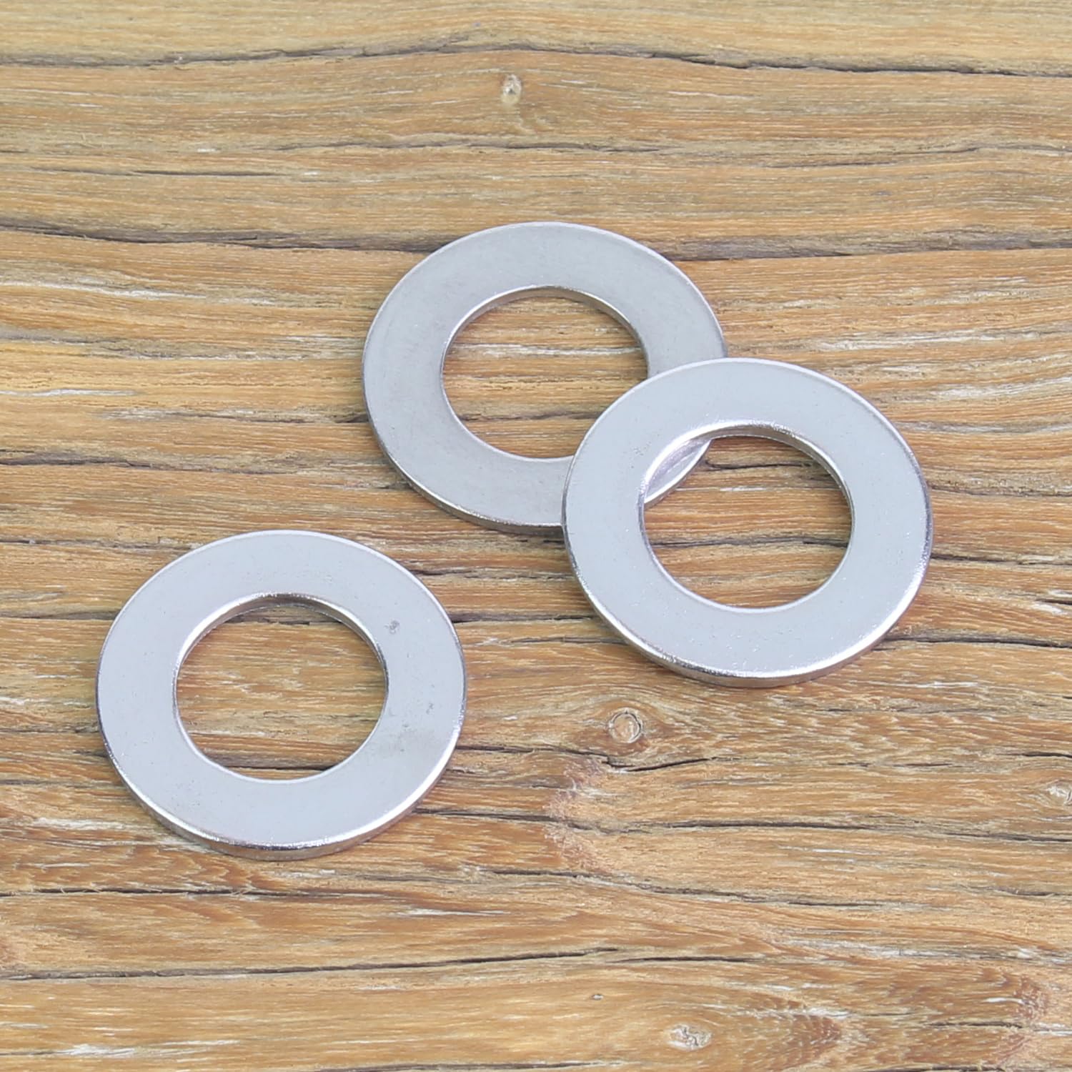 110 arandelas de guardabarros M12 x 24 x 1,5 mm, arandelas planas de acero inoxidable 304, arandelas de guardabarros, arandelas de metal para tornillos y pernos