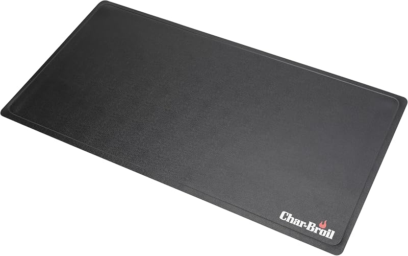 Char-Broil Barbeque Mat | PVC Material, Ridged Surface, Sunken Edges, Rollable