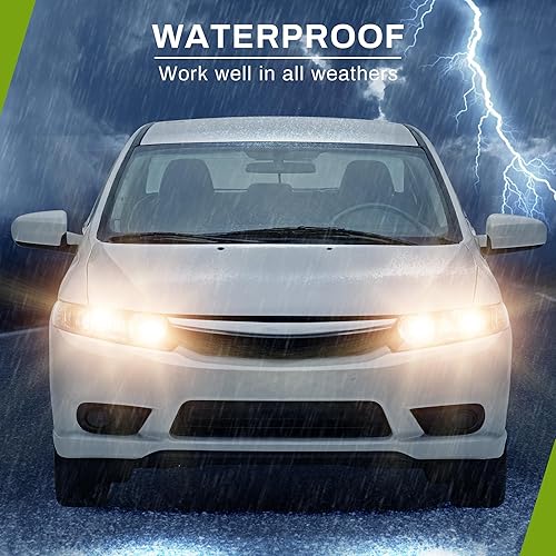 Miniatura 3 de Faros delanteros de repuesto para automóvil con lente ámbar, con carcasa color negro, modelo parecido al original (HO2502127, HO2503127)., carcasa