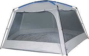 High Peak Pavillon Fasano, hellgrau/blau, 432 x 455 x 210 cn, 14048