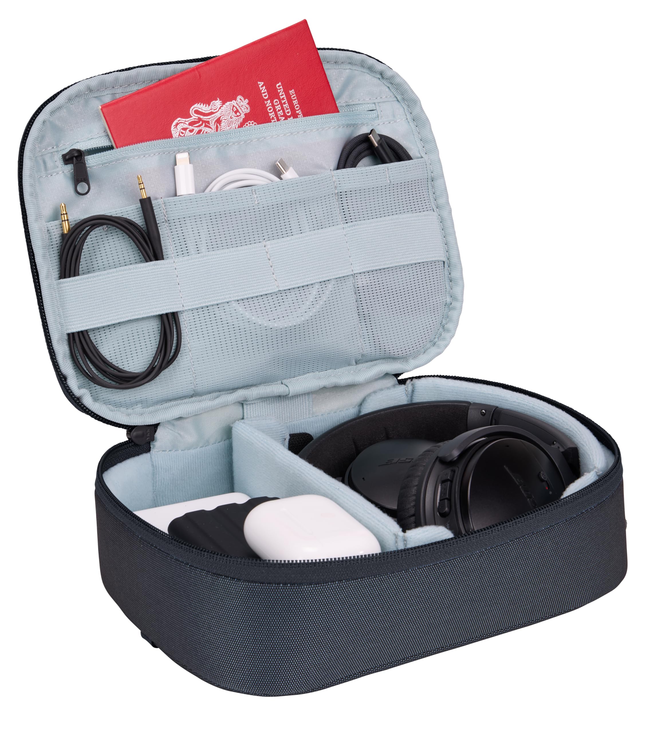 Thule Subterra 2 Powershuttle Elektroniczny organizer, rozmiar M, Ciemny łupek, Jeden rozmiar, Podróże