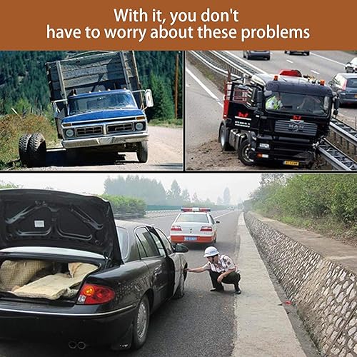 Miniatura 4 de 150 cuerdas de reparación de neumáticos, 4 tiras de sellado de goma de 0.24 pulgadas para reparación de neumáticos naturales, enchufe de goma plano,