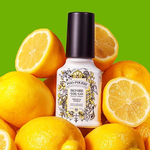 Miniatura 46 de Poo-Pourri Before-You-go Toilet Spray, 2 Fl Oz, Original Citrus Scent, 2 Fl Oz