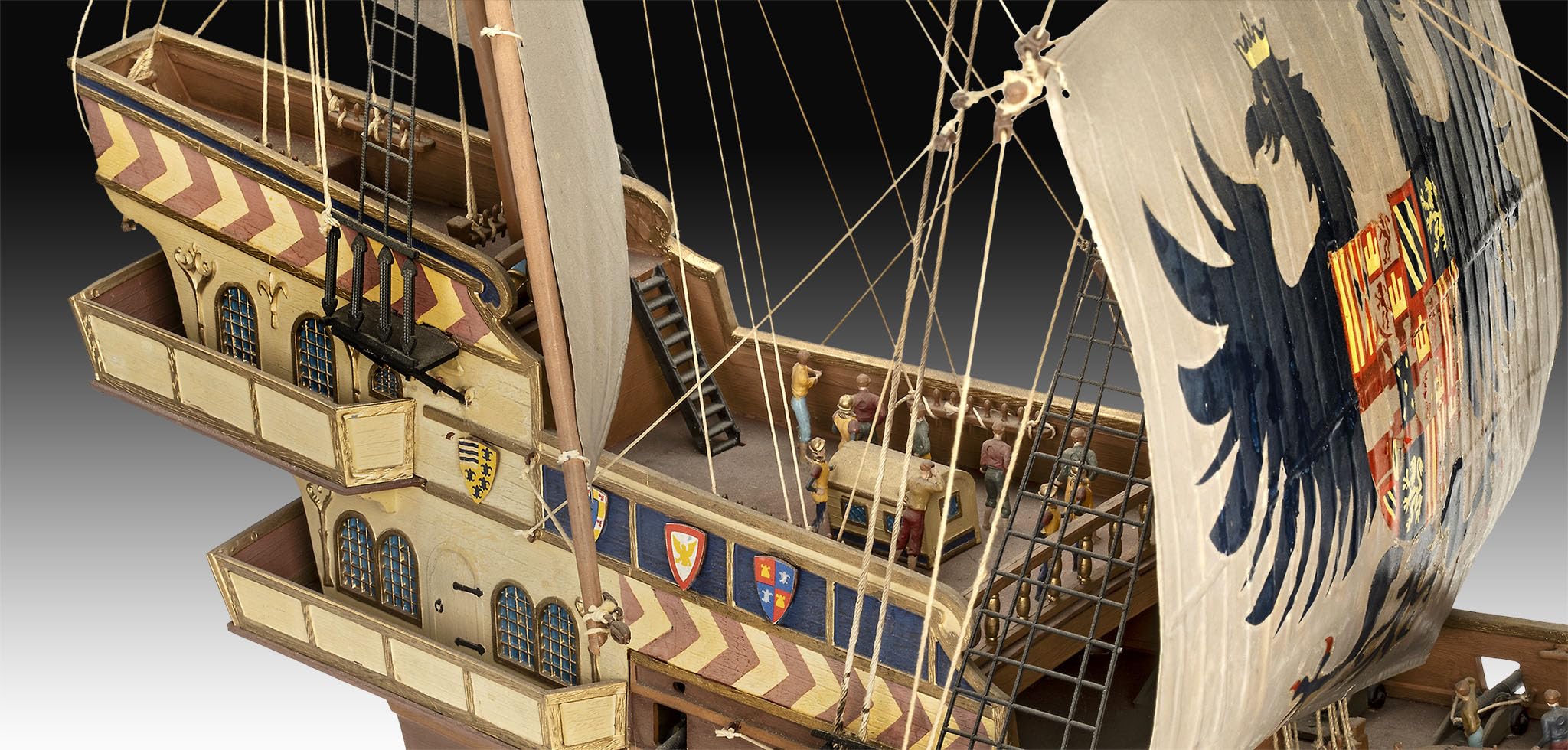 Revell 05620 - Spanische Galleone im Maßstab 1:96