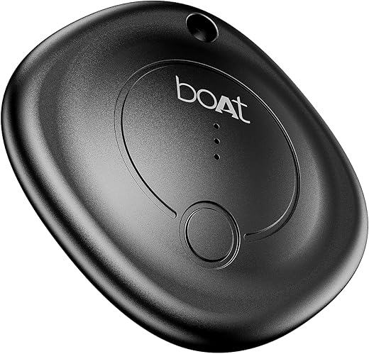 boAt New Launch Tag for Android Devices with Global Item Finder, BT Tracker for Personal Items, Google Find My Device App Support, 80dB Alarm,…