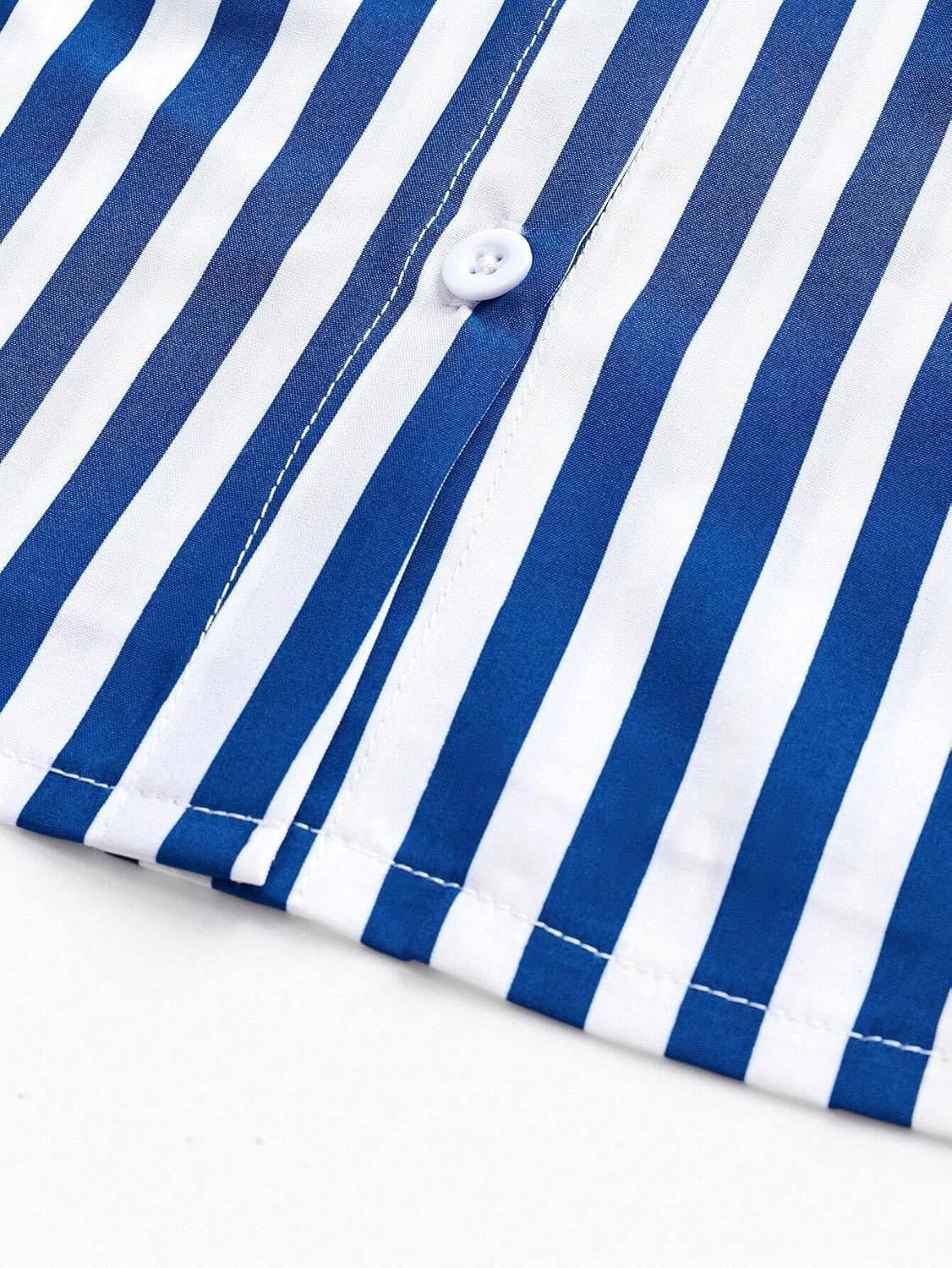 EFJONE Dresses for Women Sleeveless 2024 Vacation Striped Long Sleeve Button Front Shirt Dress Trendy Dress