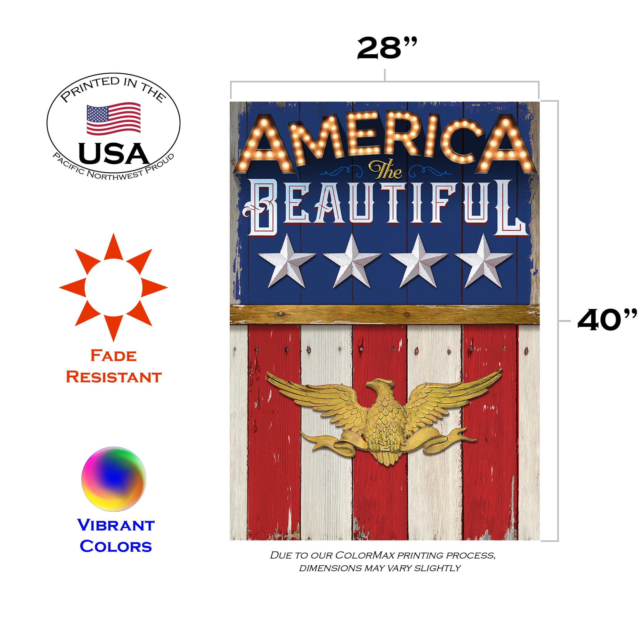 Toland Maison Jardin Love Oiseaux Jardin Drapeau House-L-28 X 40" Pink