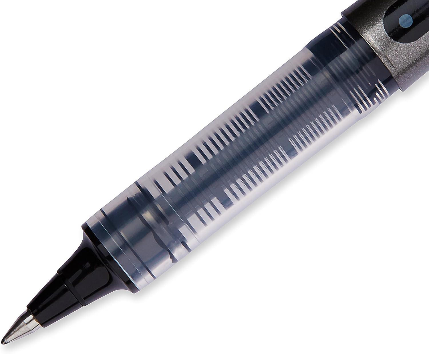 uni-ball Vision Rollerball Pens, Micro Point (0.5mm), Black, 12 Count : Office Products