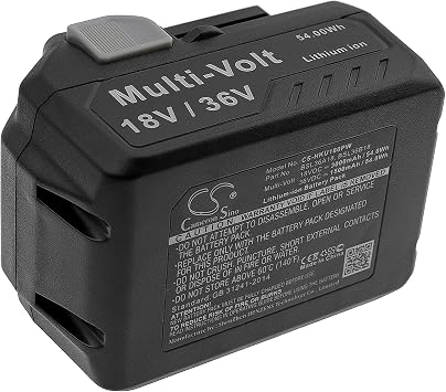 Cameron Sino Battery for HiKOKI UB18DJLWF18DSLCB18DBL402933371751M,DH18DH36CJ36DAWH36DBDV36DAQ4 3000mAh