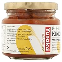 Vista 4 de Yutaka Repollo fermentado en escabeche tradicional nacional coreano 100% natural auténtico en tarro 7.58 oz