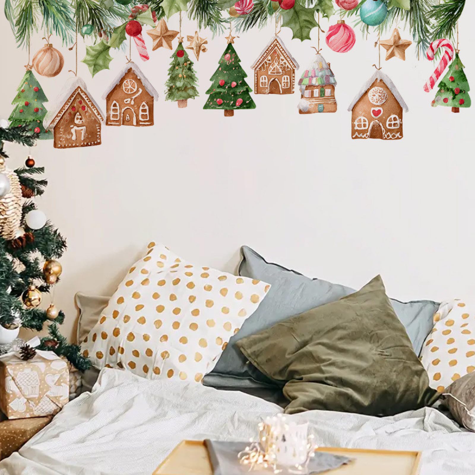 Décoration DIY murale de Noël pour transformer le salon et la pépinière