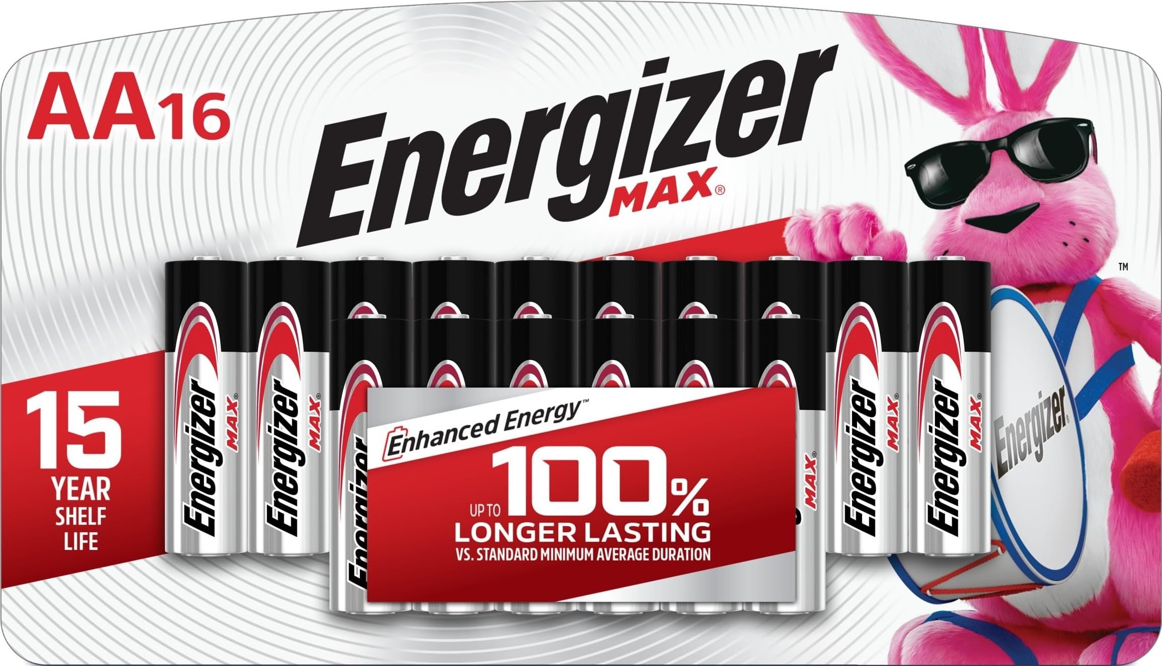 Energizer MAX AA Batteries 16 Pack