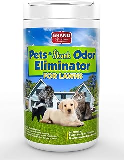 earth care Odor Absorber and Neutralizer for lawns, patios, Decks, Landscaping. Remove Smell of Urine, Feces, Ammonia, Decay, Skunks and Enjoy Fresh air Outdoors in Your Yard and Garden