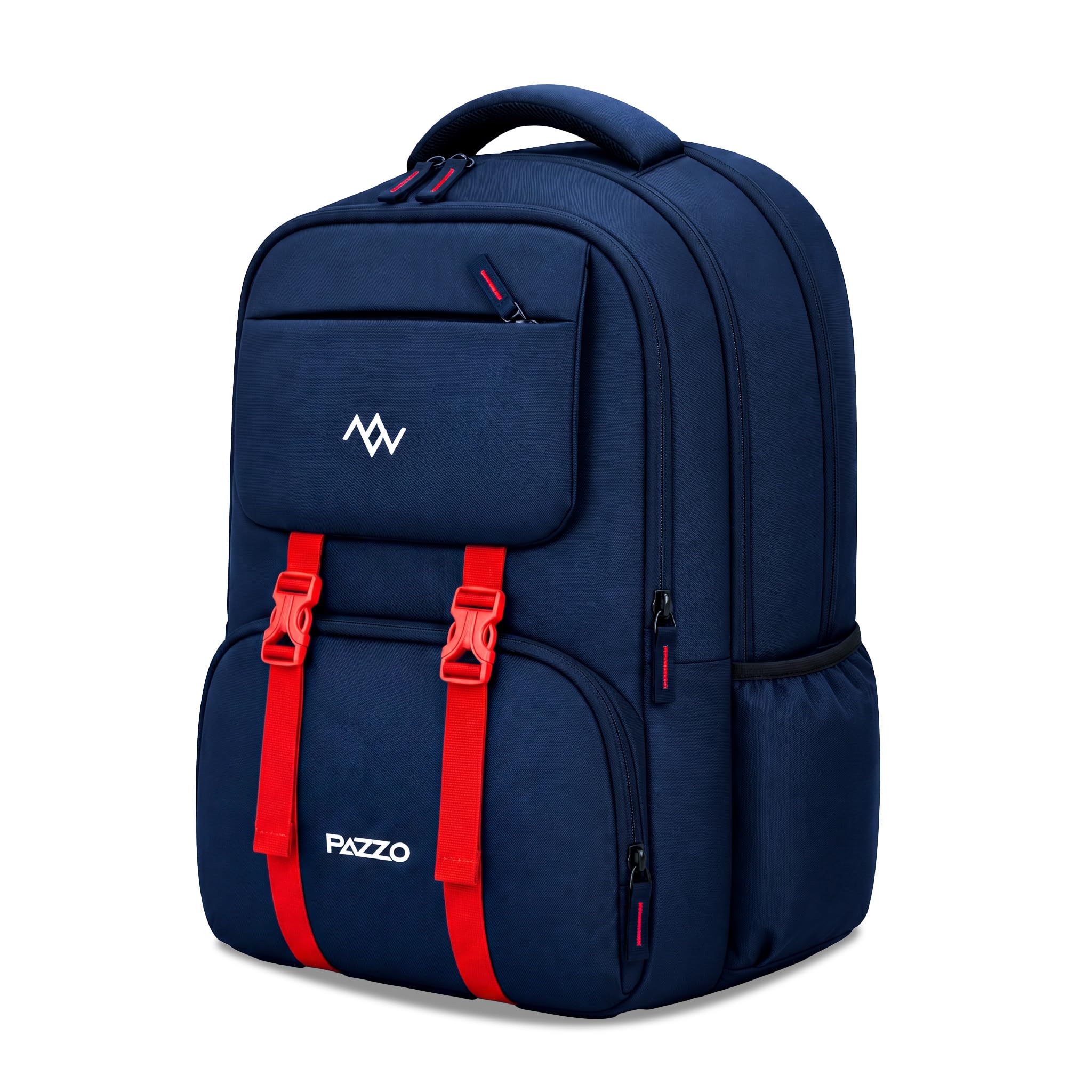pazzo 40L Laptop Backpack | Laptop Bags for Men Office Use | Water Resistant School Bag for Boys Girls | College Bag for Students Women | Travel Bagpack with Lined Laptop Sleeve | 1 Year Warranty-picture-18