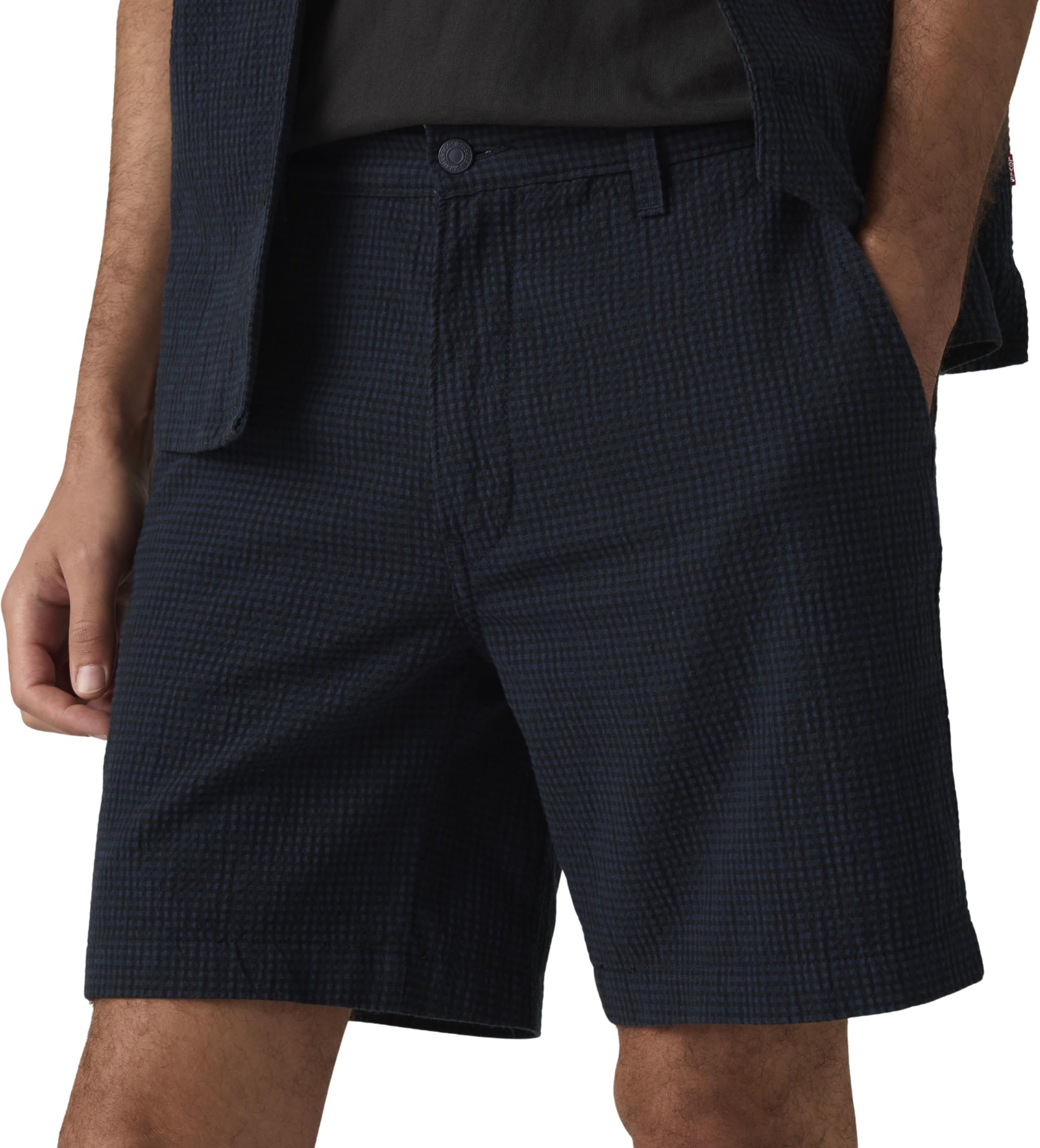 Levi's Xx Authentic Relaxed Fit Chino Shorts, Navy, Size 32, Men